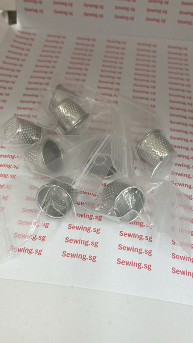 Thimble for finger protection, increases power and reduces stress during hand stitching process 