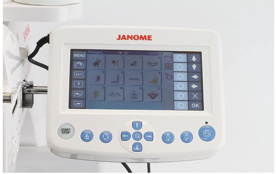 Janome MB4 Four-Needles Embroidery Machine (Made in Japan)