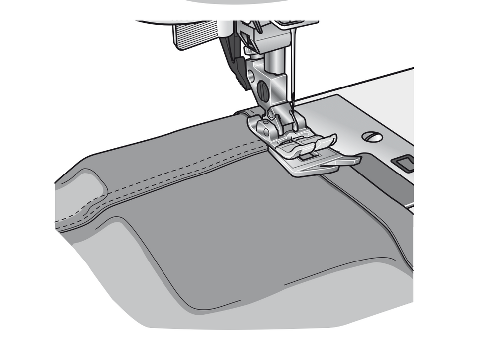 How to sew over a thick seams, High Heels tool