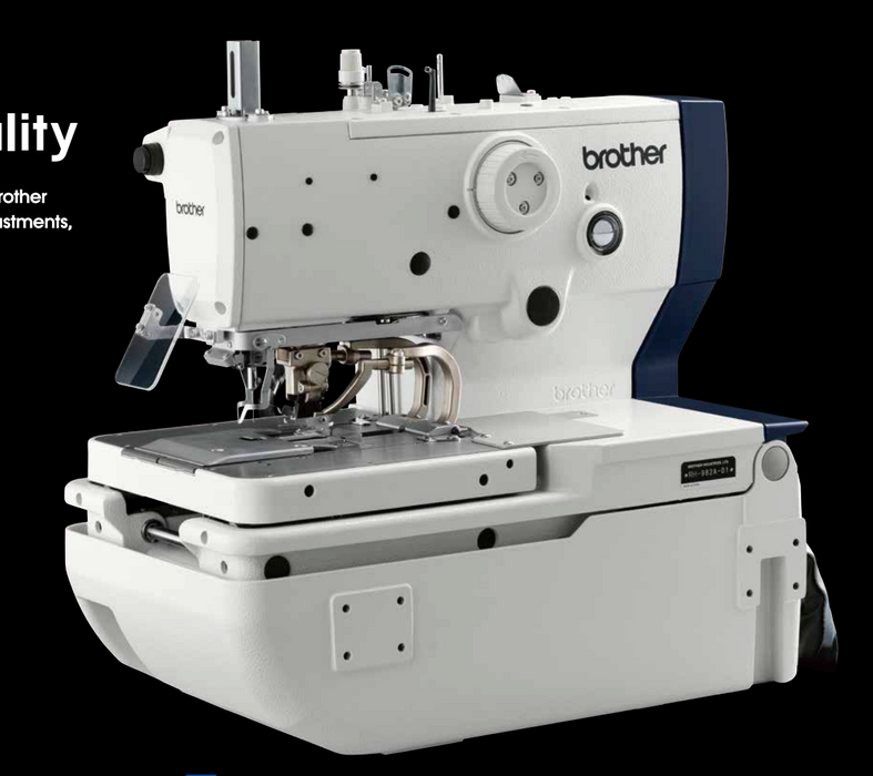 Brother Nexio RH-982A-01-2D is a high-speed, electronically controlled eyelet buttonhole machine