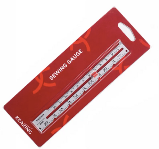 KEARING Sewing Gauge Metal Ruler Model : 5006A - Ban Soon Sewing Machine Pte Ltd
