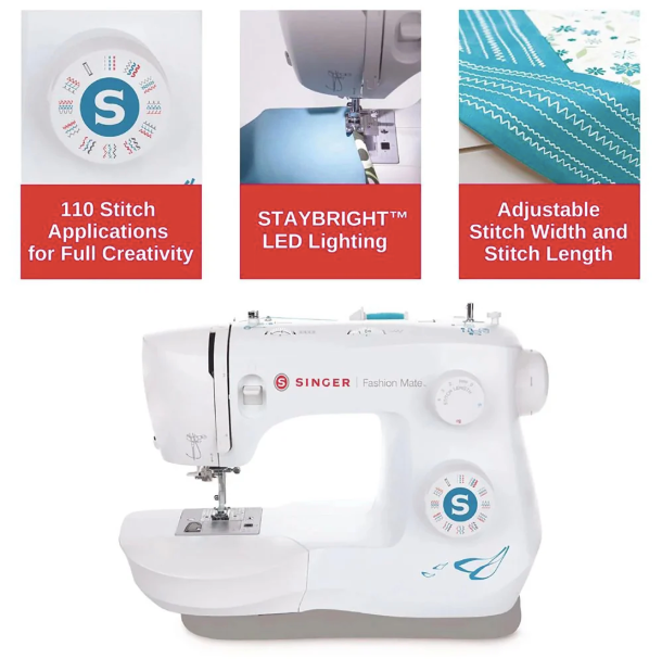 Singer 3342 Sewing Machine Fashion Mate - Suitable sewists who wants a comfort smooth sewing