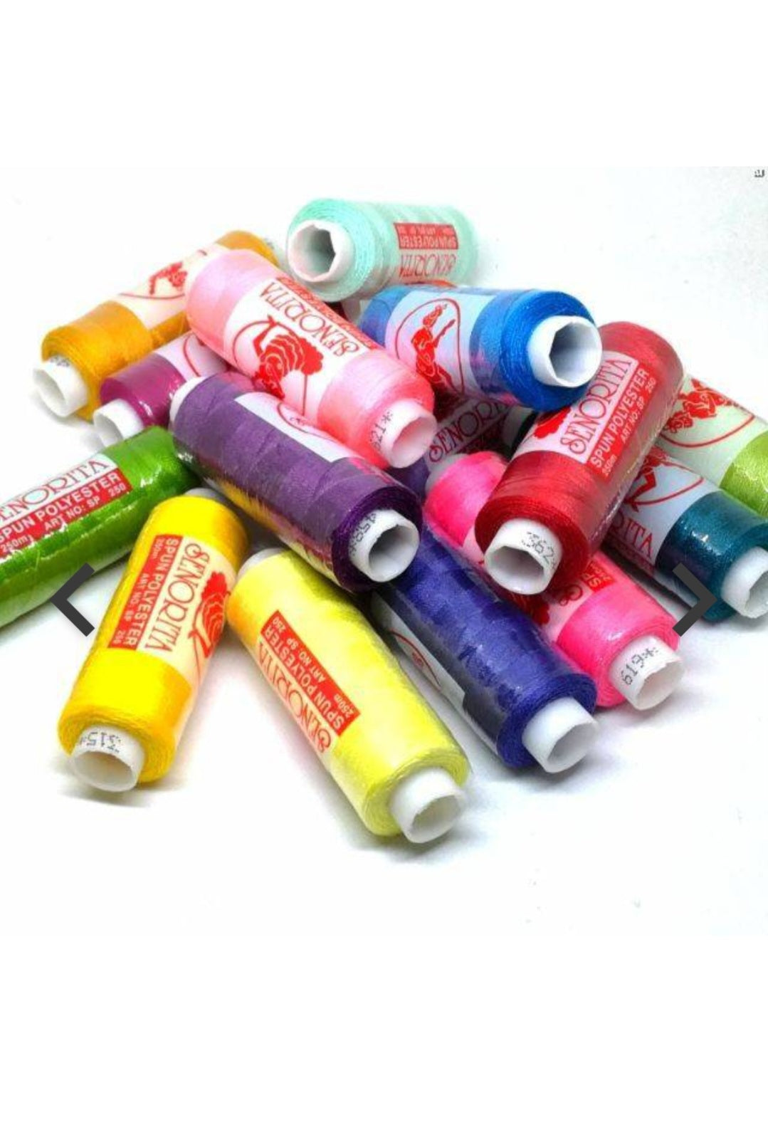 Sewing Threads - Small (250m)/ 1 box (6 pieces) — Ban Soon Sewing ...