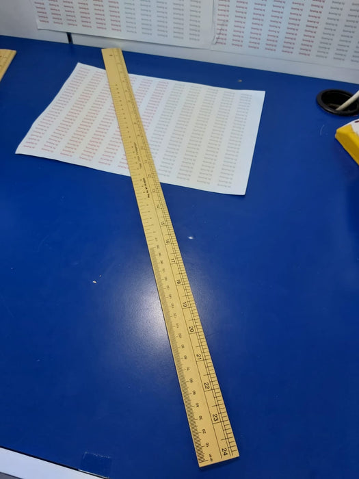 Dress-Making Straight Ruler – 24 inches / 60cm (Wood) - Ban Soon Sewing Machine Pte Ltd