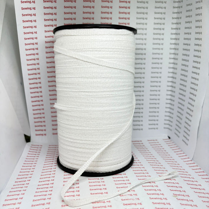 5mm Polyester Tape – Black & White Sewing Tape