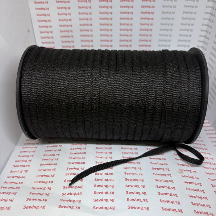 5mm Polyester Tape – Black & White Sewing Tape
