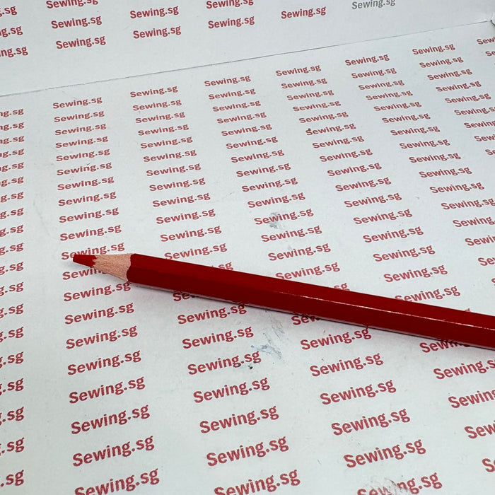 Erasable Tailor’s Pencil Set – Water-Soluble Marking Pencils (Red, Blue, White) - Ban Soon Sewing Machine Pte Ltd