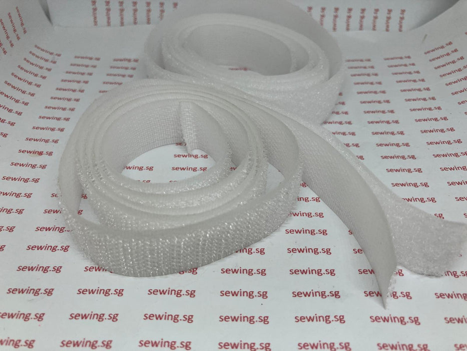 Velcro | Magic Tape 3/4 inch & 1 inch width ( BLACK & WHITE))
