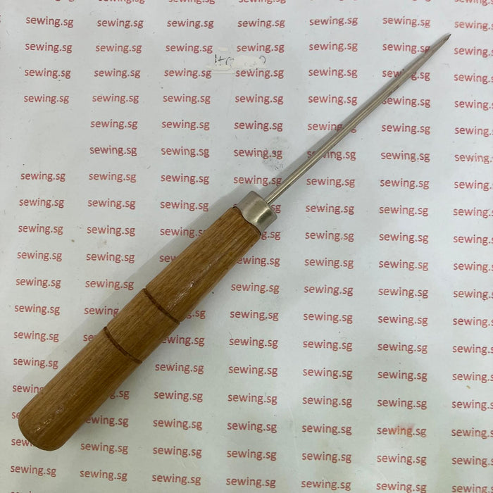 Piercing Scratch Awl - Multiple Application Tool Slim Wooden Handle Awl