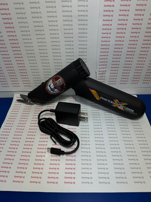 CORDLESS POWER SCISSORS EC-2000 WAYKEN – Fabric, Crafts & Multi-Material Cutting Tool-Made in Taiwan