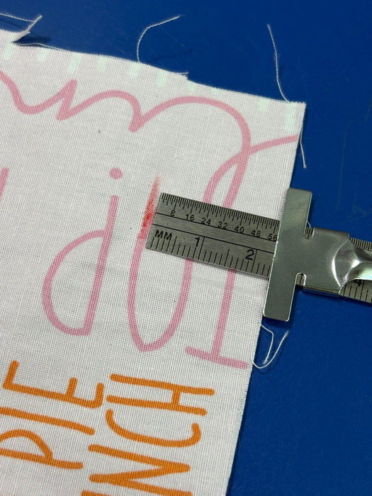 Metal Sewing Gauge / Seam Measuring Ruler – 6" Adjustable Guide-(Online)