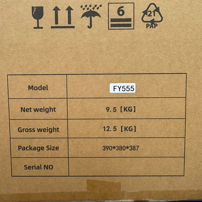 FEIYUE FY555 Overlock Sewing Machine – One-Step Air Threader, 2/3/4 Thread, Differential Feed