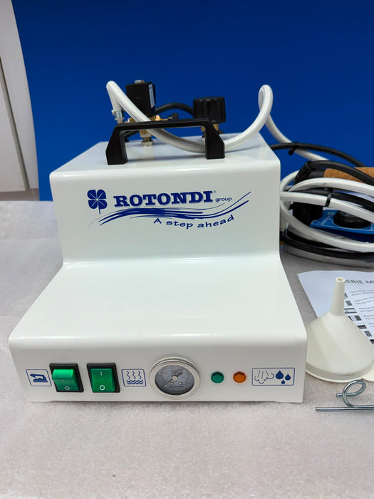 Rotondi MINI 3 INOX Steam Generator with Professional Iron | Stainless Steel Boiler System