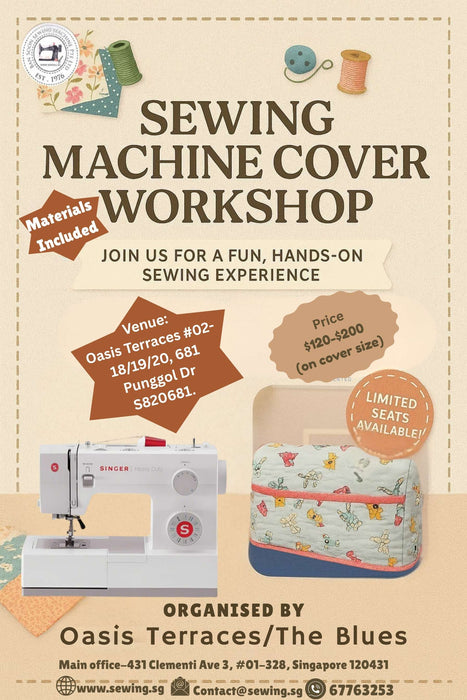 Hands-On Sewing Machine Cover Workshop | Craft Your Own Cover
