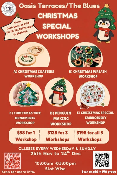 Ban Soon Christmas Special Workshops – Festive Craft Classes