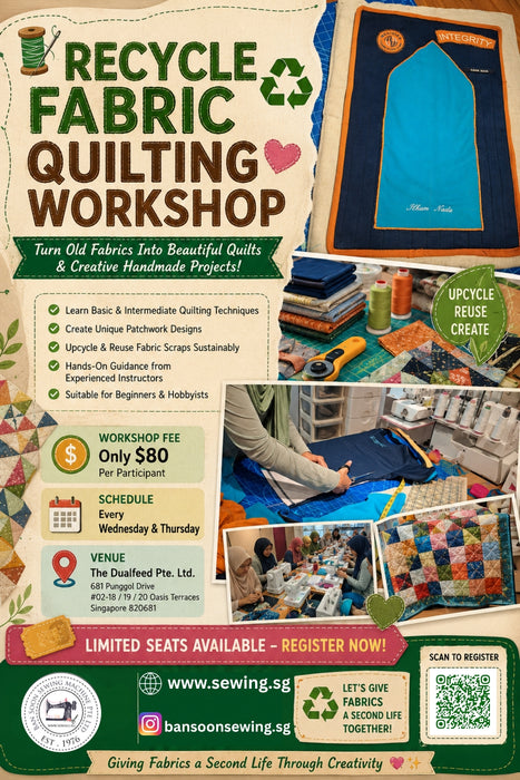 Recycle Fabric Quilting Workshop Sign-In