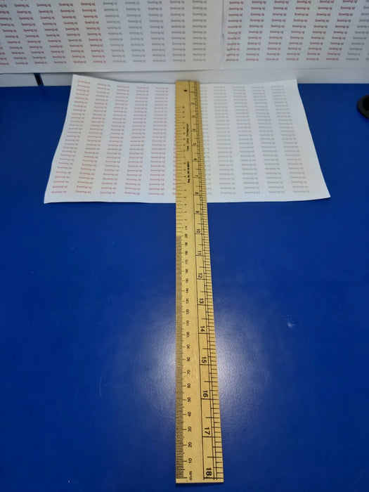 Dress-Making Straight Ruler – 18 Inches / 45 cm (Wood)