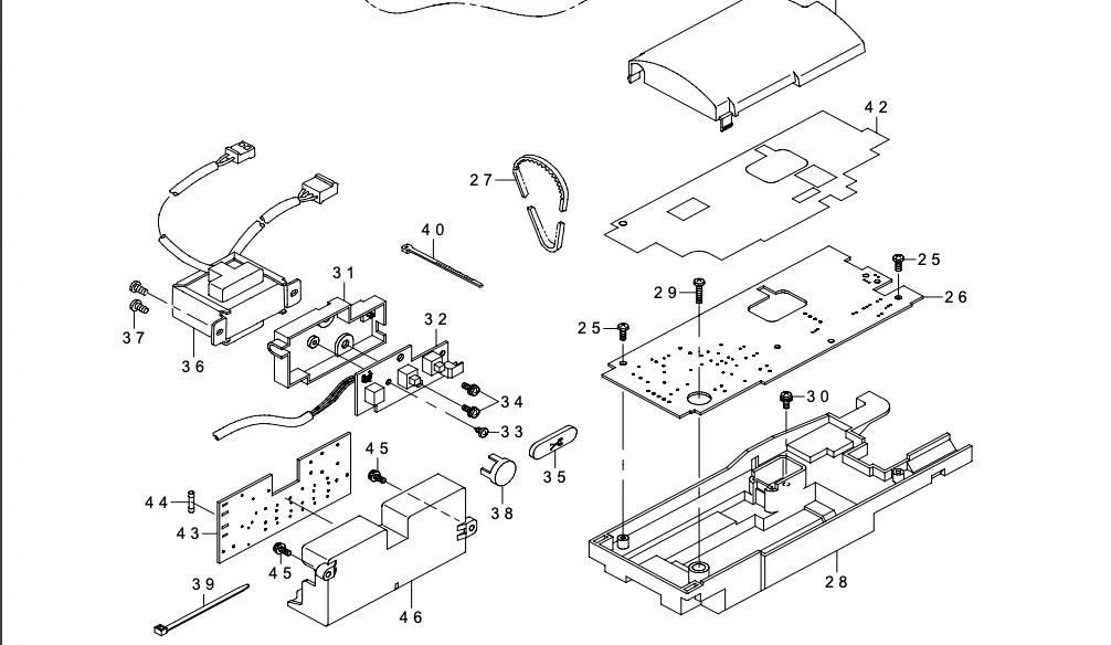 Main Board PCB of the Juki TL-2200QVP