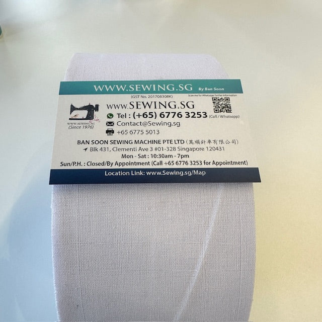 Curtain Header Tape – 3.5" (88mm) Width | 100 Yards Roll-(Online Store)