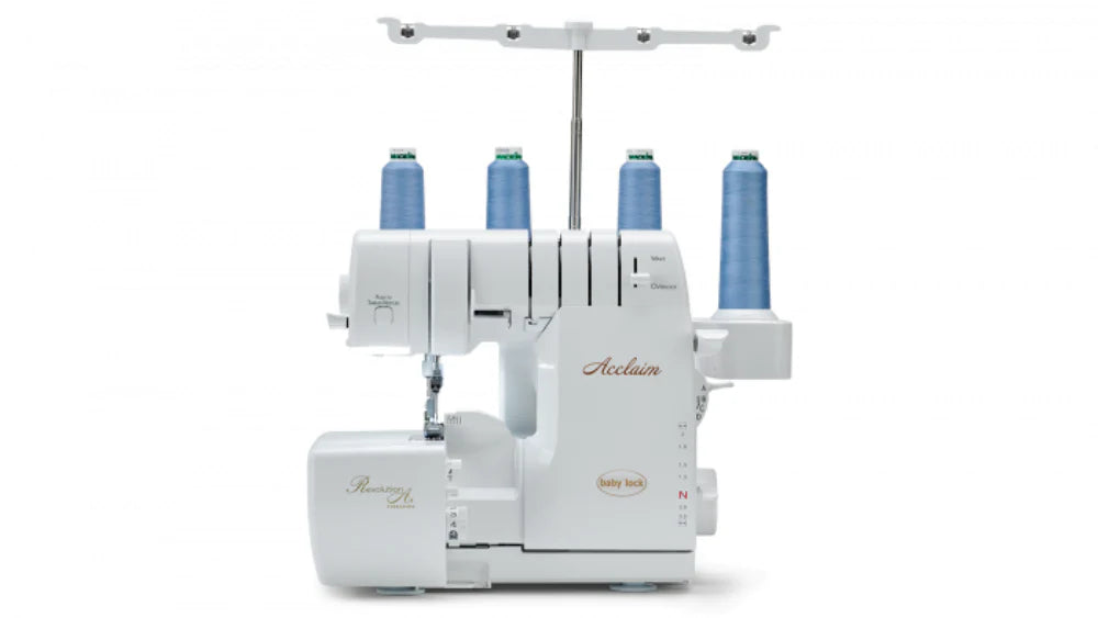 Babylock Acclaim Air Jet thread delivery with Wave Stitch | BLES4