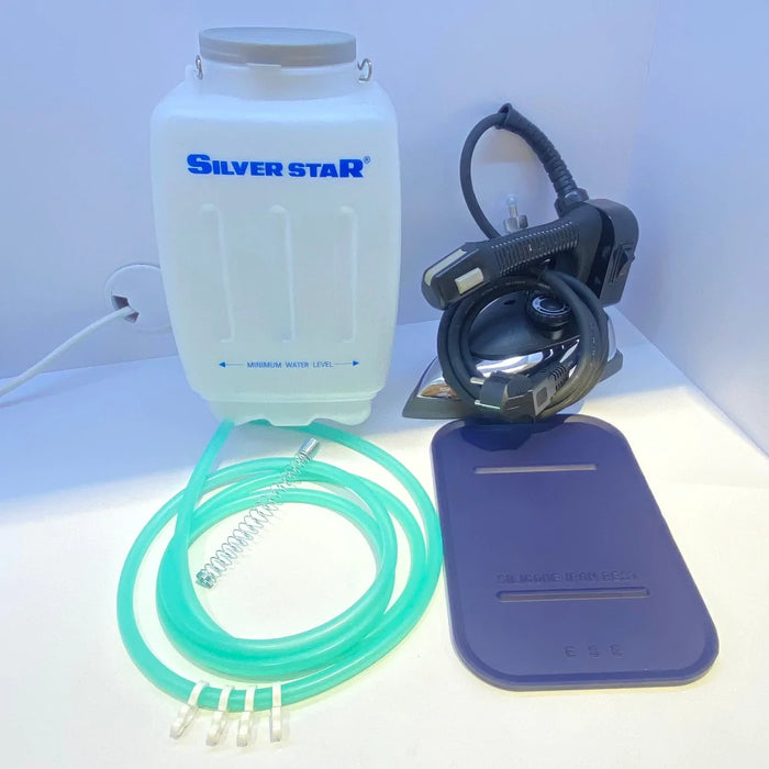 ES-94A II - Silverstar Steam Iron | Steam Press for Beginners & Professional Self-Setup