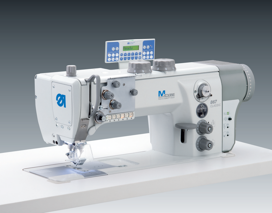 Durkopp Adler 867-393342-M (VF) – M-TYPE Classic VF Single Needle Sewing Machine with Right Side Cutter (2–5 mm Cut)