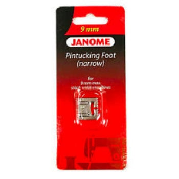 Janome Pintucking Feet (Narrow) - for 9mm Max Stitch Width Machines