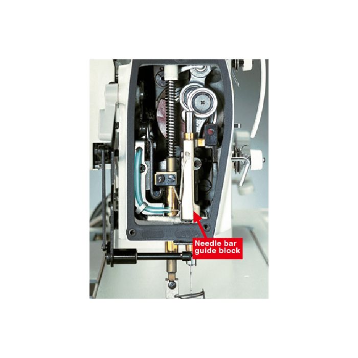 DLN-9010A Needle Feed Lockstitch Sewing Machine with Automatic Thread Trimmer, Needle Bar. JUKI