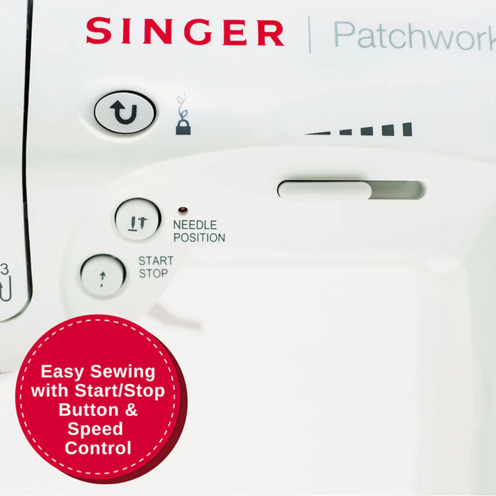 SINGER Patchwork 7285Q Quilting & Sewing Machine – 100 Built-In Stitches with Extension Table