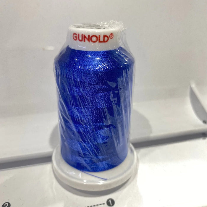 Gunold Embroidery Thread - POLY 40 - 1000m - 61535 - Royal Blue