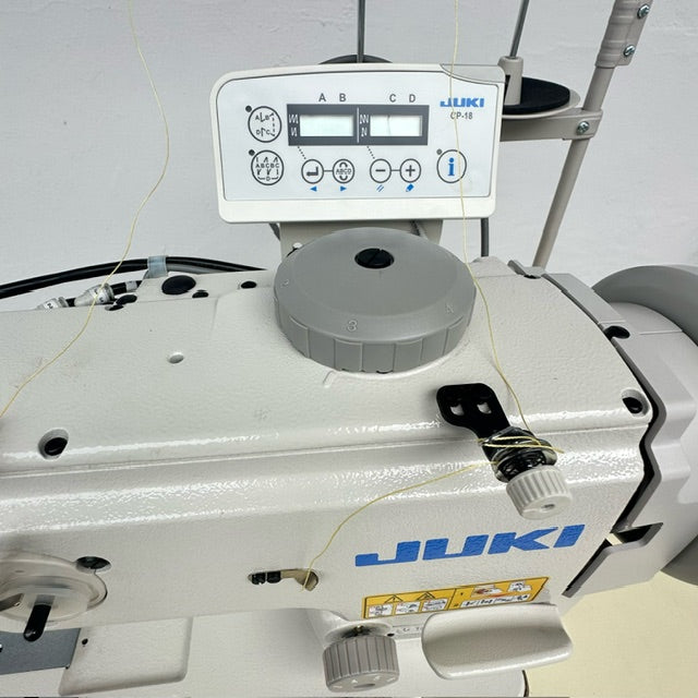 LU1510N70BBZZ / SC922AK / M51 / CP18C Walking Foot Sewing Machine with Servo Motor, Auto Lubrication, Thread Trim, Alternate Foot Lift (DL), M51N High-Torque AC Motor, SC-922AK Control Box, Complete with Tabletop and Stand