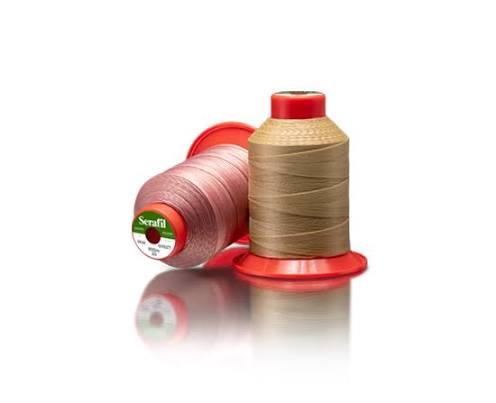 Serafil White Sewing Thread - Color 4000, Size #10 for Shoes & Leather