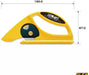 [OLFA Safety Rotary Cutter Knife Carpet Cutting JAPAN 45mm 45C 29B-Made in Japan] - [OLFA Safety Rotary Cutter Knife Carpet Cutting JAPAN 45mm 45C 29B-Made in Japan] | BanSoon Sewing Machine Singapore - Sewing.sg
