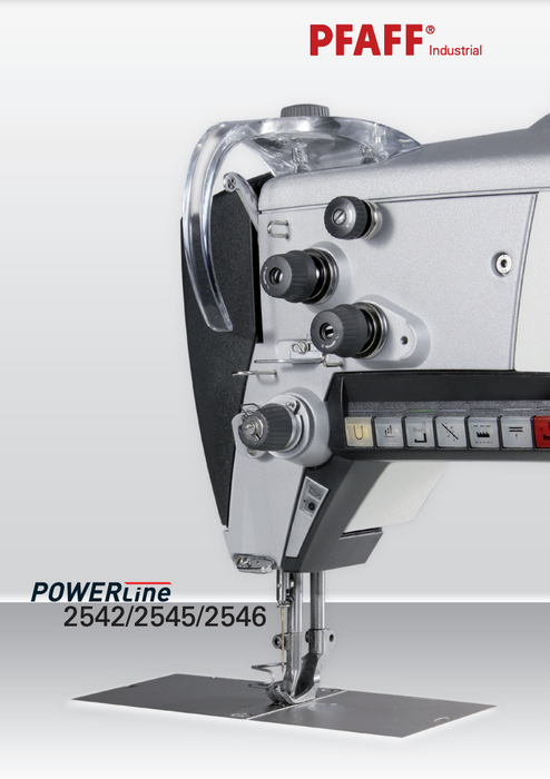 3 Point Feed, Single Needle Lockstitch; Upholstery & Technical fabrics stitching