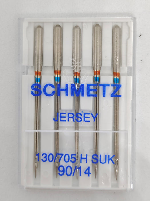 Schmetz Jersey Needles. A must use needles for stitching of Knitted fabric Medium ball point