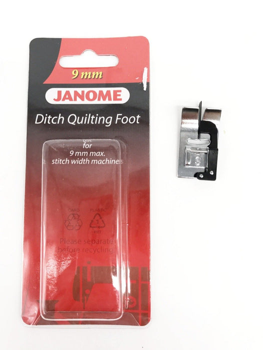 Janome Ditch Quilting Foot (S) - 9mm (Original)
