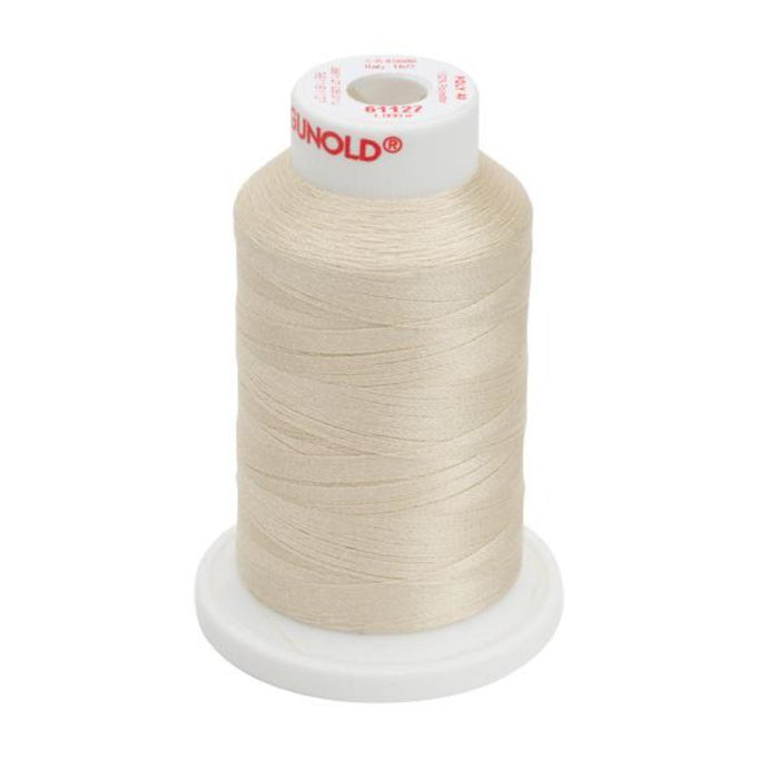 Gunold Embroidery Thread- POLY 40- 1000m- 61127- Med. Ecru