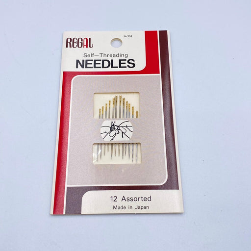BS Regal Self-Threading Needle Assorted Size / Hand Needles Made In Japan - Ban Soon Sewing Machine Pte Ltd