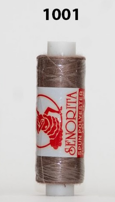 Senorita Sewing Threads (250m) - Col: 994 - 1017