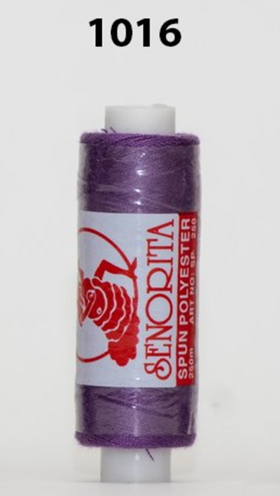 Senorita Sewing Threads (250m) - Col: 994 - 1017