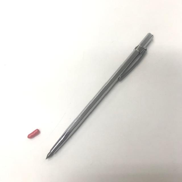 Slitting Pen for use with Self-Adhesive Embroidery Stabilizer. Uniquely cuts the top layer, leaving the second layer intact.