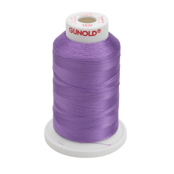 Gunold Embroidery Thread - SULKY 40 - 1000m - 1032 -Med. Purple