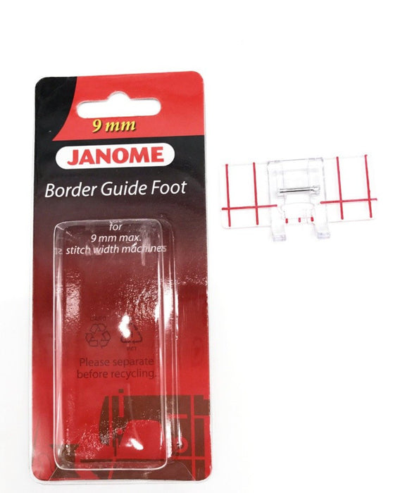 Border Guide Foot For Janome 9mm Max Stitch Width Machines