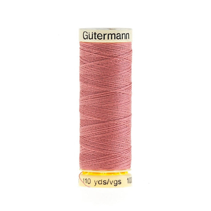 Col. 473 Gutermann Sew All Thread 100m Premium Quality 100% - Dusky Pink