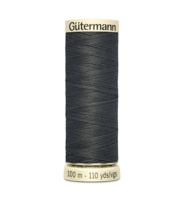 Col. 036 Gutermann Sew All Thread 100m Premium Quality 100% - Charcoal