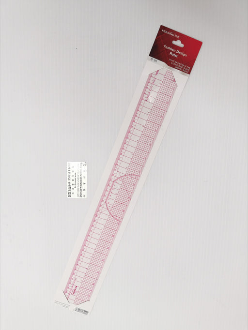 Win Q Straight Ruler / Fashion Design ruler KEARING B-95 Straight Ruler Kearing Fashion Design - Ban Soon Sewing Machine Pte Ltd