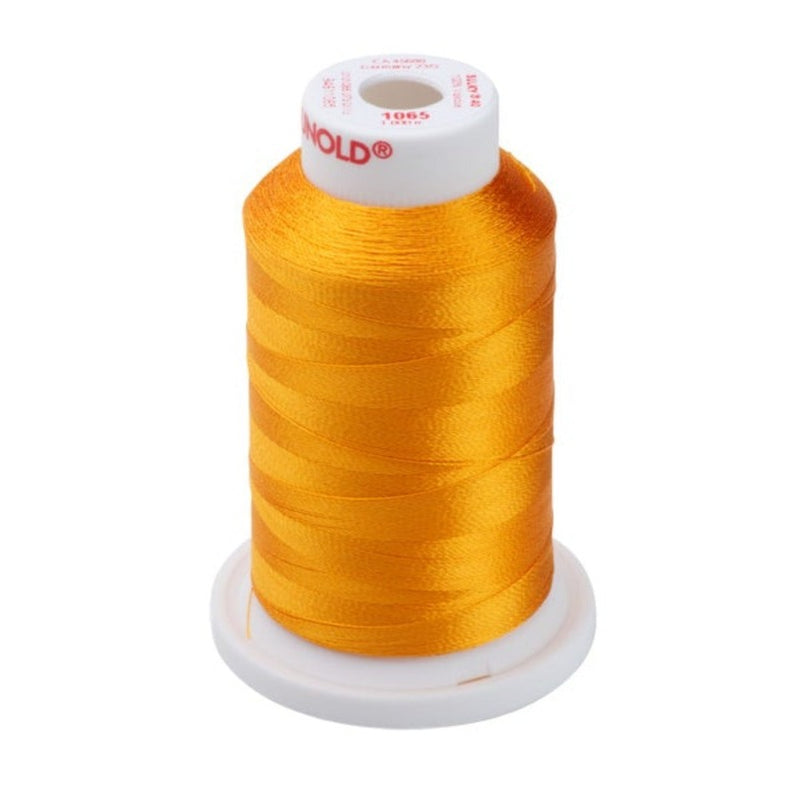 Gunold Embroidery Thread SULKY 40 1000m 1065 Orange Yellow — Ban Soon Sewing Machine Pte Ltd