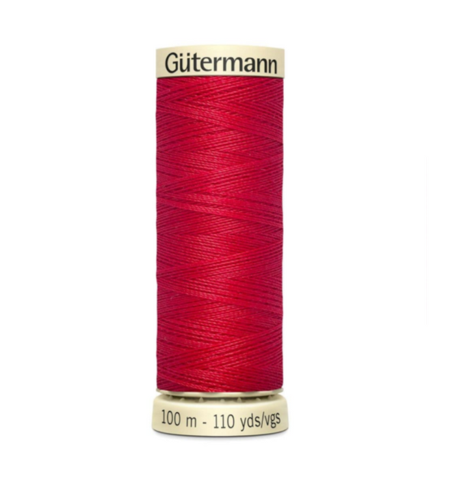 Col. 156 Gutermann Sew All Thread 100m Premium Quality 100% - Orangy Red