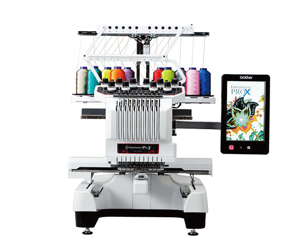 Embroidery Machine for Rent : Brother PR-1050X - 10-Needles Embroidery Machine with Camera (Rental for Event/Roadshow Only)