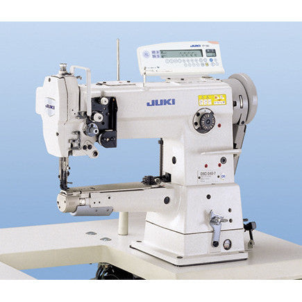 DSC246U, Industrial Cylinder Bed Machine 50mm (Unison Feed) (Cylinder Arm) Juki DSC-246 Complete Set - Ban Soon Sewing Machine Pte Ltd